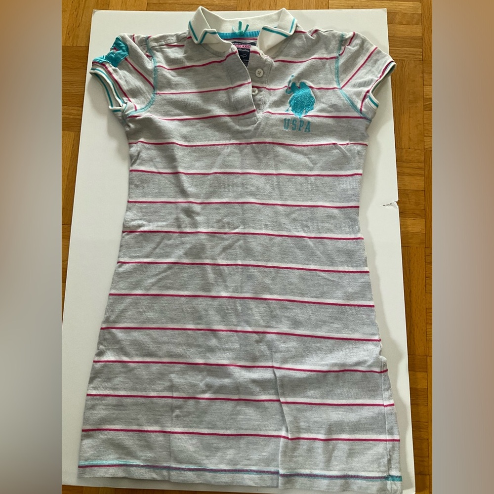 US Polo Assn Striped Short Sleeve Polo